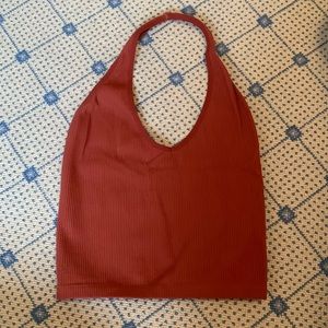 Ribbed urban outfitters halter top *SOLD*